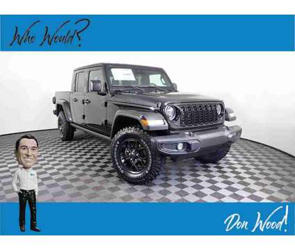 2024 Jeep Gladiator Sport is a Black 2024 Sport Truck in Athens OH
