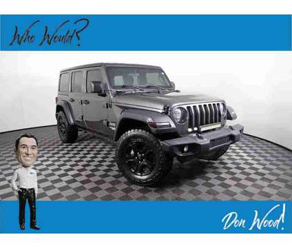 2018 Jeep Wrangler Unlimited Sport S is a Grey 2018 Jeep Wrangler Unlimited SUV in Athens OH