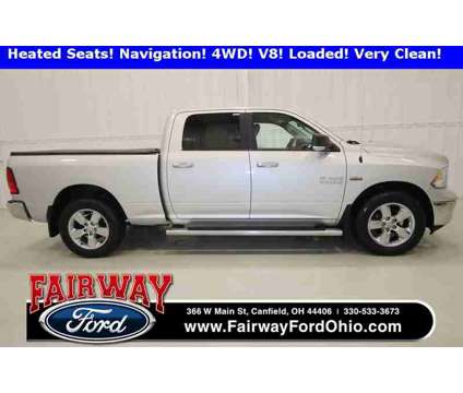 2016 Ram 1500 Big Horn is a Silver 2016 RAM 1500 Model Big Horn Truck in Canfield OH