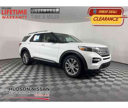 2022 Ford Explorer Limited is a White 2022 Ford Explorer Limited Hybrid in Charleston SC