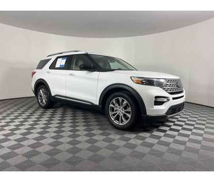 2022 Ford Explorer Limited is a White 2022 Ford Explorer Limited Hybrid in Charleston SC