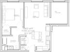 The New Durham - 1 Bedroom + Den: 815sf