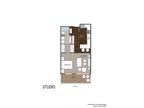 Katsura Apartments - Studio Floor Plan H