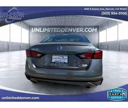2021 Nissan Altima for sale is a Grey 2021 Nissan Altima 2.5 Trim Car for Sale in Denver CO