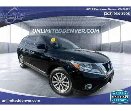 2013 Nissan Pathfinder for sale is a Black 2013 Nissan Pathfinder Car for Sale in Denver CO