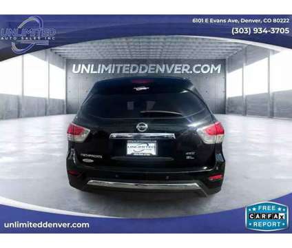 2013 Nissan Pathfinder for sale is a Black 2013 Nissan Pathfinder Car for Sale in Denver CO