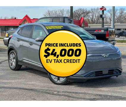 2020 Hyundai Kona Electric for sale is a Grey 2020 Hyundai Kona Car for Sale in Lincoln NE