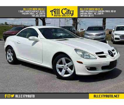 2006 Mercedes-Benz SLK-Class for sale is a White 2006 Mercedes-Benz SLK Class Car for Sale in Indian Trail NC