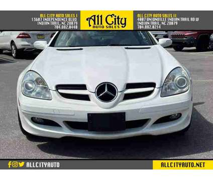 2006 Mercedes-Benz SLK-Class for sale is a White 2006 Mercedes-Benz SLK Class Car for Sale in Indian Trail NC