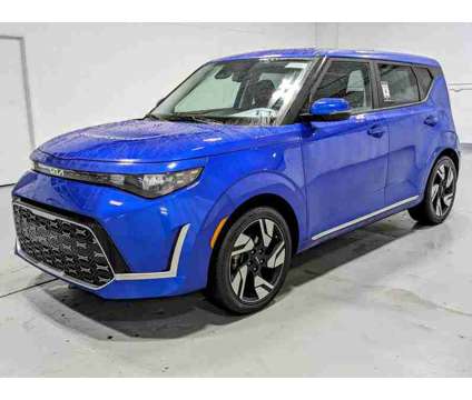 2023UsedKiaUsedSoulUsedIVT is a Blue 2023 Kia Soul Car for Sale in Greensburg PA
