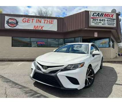 2018 Toyota Camry for sale is a White 2018 Toyota Camry Car for Sale in Waldorf MD
