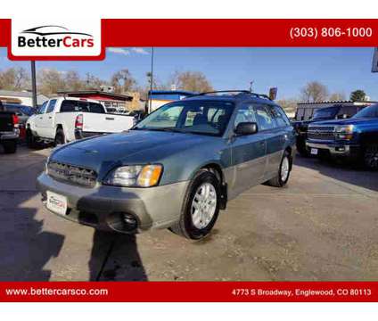 2001 Subaru Outback for sale is a Green 2001 Subaru Outback 2.5i Car for Sale in Englewood CO