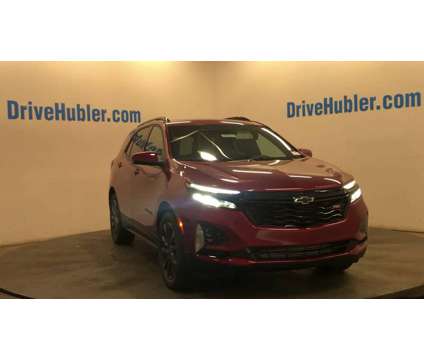2024UsedChevroletUsedEquinoxUsedFWD 4dr is a Red 2024 Chevrolet Equinox Car for Sale in Indianapolis IN