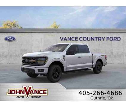 2024NewFordNewF-150New4WD SuperCrew 5.5 Box is a Silver 2024 Ford F-150 Car for Sale in Guthrie OK
