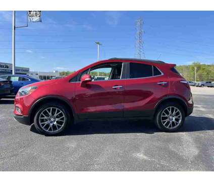 2018UsedBuickUsedEncoreUsedAWD 4dr is a Red 2018 Buick Encore Car for Sale in Bedford IN
