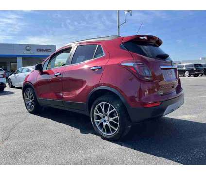2018UsedBuickUsedEncoreUsedAWD 4dr is a Red 2018 Buick Encore Car for Sale in Bedford IN