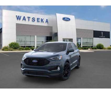 2024NewFordNewEdgeNewAWD is a Blue 2024 Ford Edge Car for Sale in Watseka IL