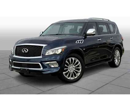 2017UsedINFINITIUsedQX80UsedRWD is a Blue 2017 Infiniti QX80 Car for Sale in League City TX