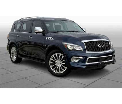 2017UsedINFINITIUsedQX80UsedRWD is a Blue 2017 Infiniti QX80 Car for Sale in League City TX