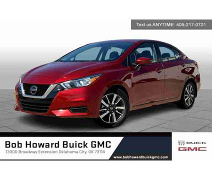 2020UsedNissanUsedVersaUsedCVT is a Red 2020 Nissan Versa Car for Sale in Oklahoma City OK