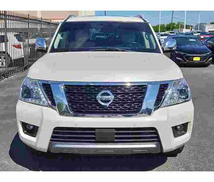 2019UsedNissanUsedArmadaUsed4x2 is a White 2019 Nissan Armada Car for Sale in Houston TX
