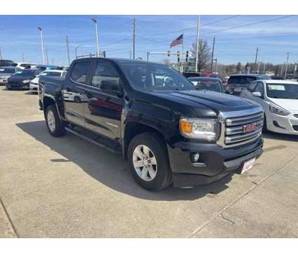 2018 GMC Canyon 4WD SLE is a Black 2018 GMC Canyon Car for Sale in Des Moines IA