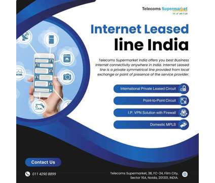 Experience Unmatched Connectivity with Internet Leased Line Solutions is a Other Creative service in Delhi DL