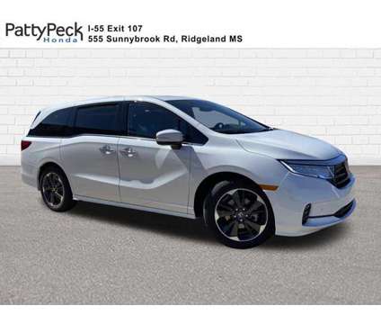 2024 Honda Odyssey Elite is a Silver, White 2024 Honda Odyssey Elite Car for Sale in Ridgeland MS