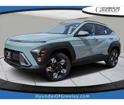 2024 Hyundai Kona SEL is a Green 2024 Hyundai Kona SEL Car for Sale in Greeley CO