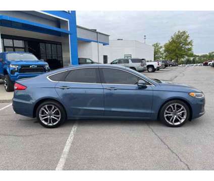 2019 Ford Fusion SEL is a Blue 2019 Ford Fusion SEL Car for Sale in Olathe KS