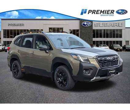 2024 Subaru Forester Wilderness is a Green 2024 Subaru Forester 2.5i Car for Sale in Branford CT