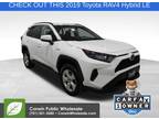 2019 Toyota RAV4 Hybrid White, 79K miles