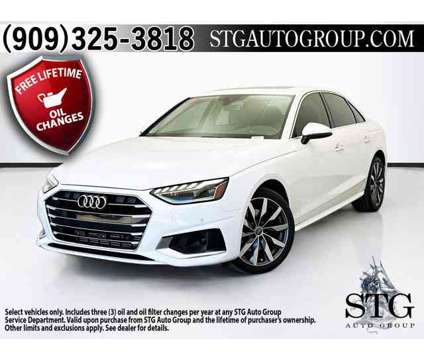 2020 Audi A4 is a White 2020 Audi A4 3.2 quattro Sedan in Montclair CA