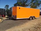 2024 Covered Wagon 8.5X20 Ramp Door Car Hauler trailer enclosed