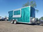 2024 Covered Wagon 7X16 concession trailer w sinks and power