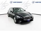 2021 Infiniti Q50 Black, 50K miles