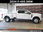 2024 Ford F-450 White, 17 miles