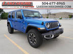 2024 Jeep Wrangler Blue, new