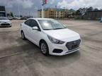 2022 Hyundai Accent White, 19K miles