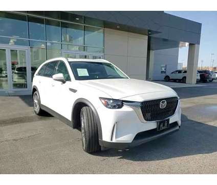 2024 Mazda CX-90 3.3 Turbo Preferred is a White 2024 Mazda CX-9 SUV in Elmhurst IL