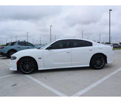 2023 Dodge Charger Scat Pack is a White 2023 Dodge Charger Sedan in Friendswood TX