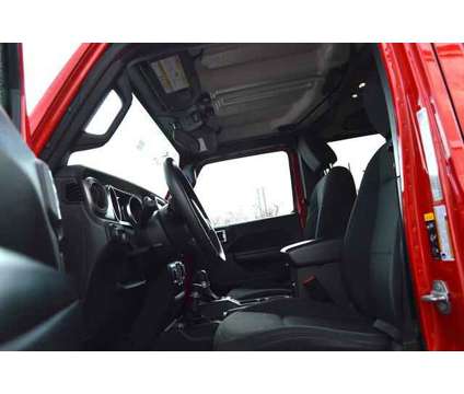 2021 Jeep Wrangler Unlimited Sport S 4x4 is a Red 2021 Jeep Wrangler Unlimited Sport SUV in Highland Park IL