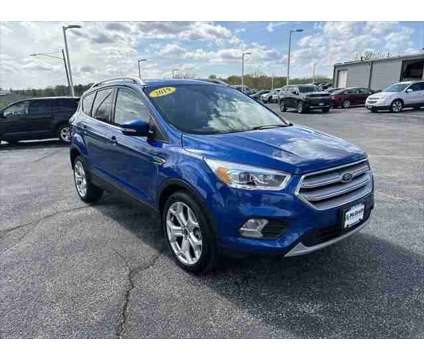 2019 Ford Escape Titanium is a Blue 2019 Ford Escape Titanium SUV in Dubuque IA