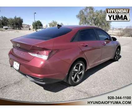 2023 Hyundai Elantra SEL is a Red 2023 Hyundai Elantra Sedan in Yuma AZ