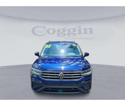 2022 Volkswagen Tiguan 2.0T SE is a Blue 2022 Volkswagen Tiguan 2.0T SUV in Deland FL