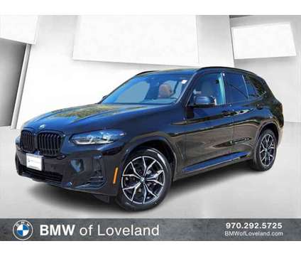 2024 BMW X3 xDrive30i is a Black 2024 BMW X3 xDrive30i SUV in Loveland CO