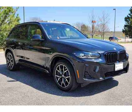 2024 BMW X3 xDrive30i is a Black 2024 BMW X3 xDrive30i SUV in Loveland CO