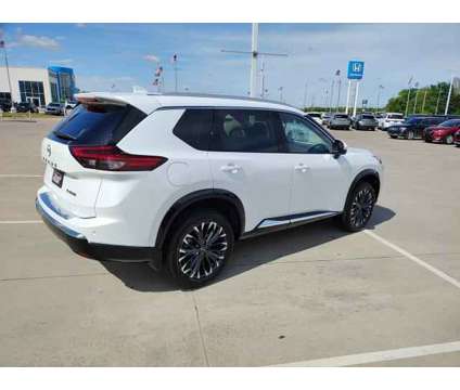 2024 Nissan Rogue Platinum FWD is a White 2024 Nissan Rogue Station Wagon in Ardmore OK