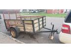 8' x 5' Single Axel Utility Trailer