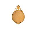 Mirror Round Ornate Gold Leaf Design Frame Rococo Style Italian Vintage Decor
